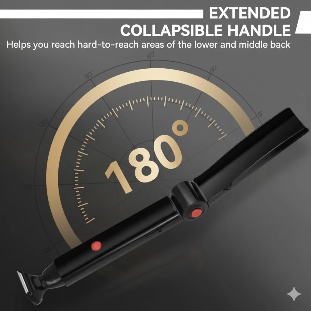 Back shaver – USB rechargeable