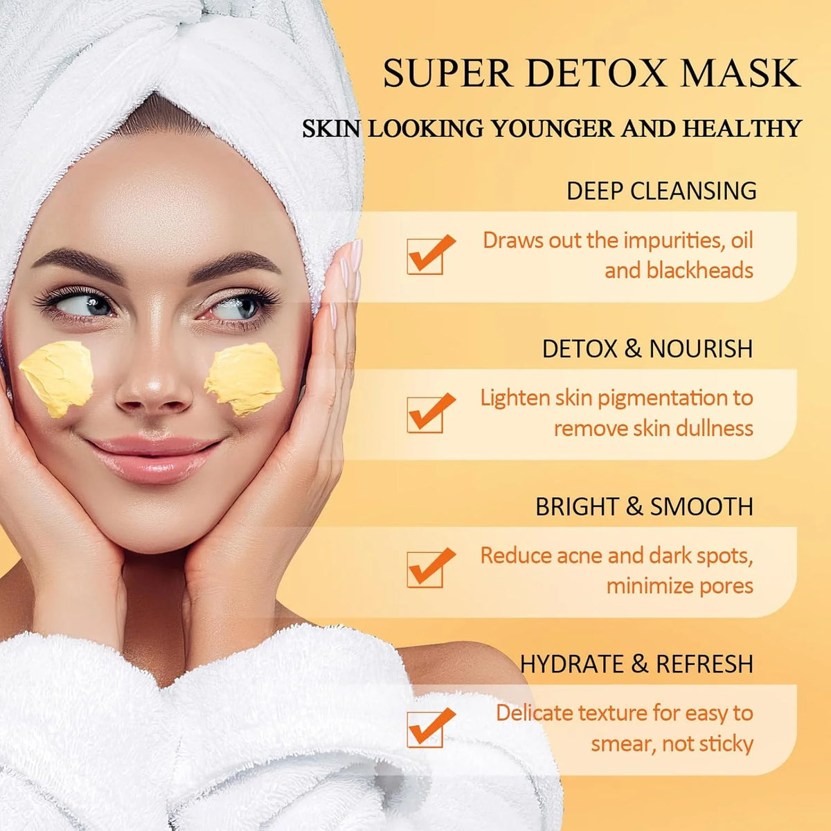 Turmeric clay mask – product details